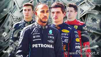 Formula 1 - Hamilton, Verstappen, Leclerc, Sainz, Russell: chi guadagna di più? Tutti gli ingaggi piloti del Mondiale 22 - Eurosport IT