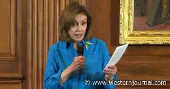 Video: Pelosi Stumbles Through Bizarre Performance of Bono Poem About Ukraine