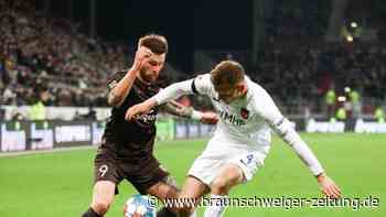 St. Pauli springt auf Platz eins - KSC souverän in Aue