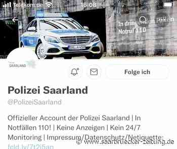 Twitter und Instagram: Polizei im Saarland zeigt Arbeit der Ermittler in Neunkirchen - Saarbrücker Zeitung