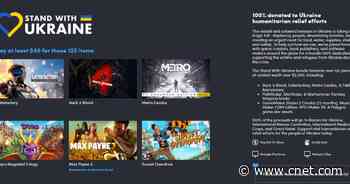 Humble Bundle Unveils $40 Ukraine Benefit with 123 Games and e-Books     - CNET