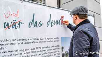 In Wittenberg startet Werbekampagne für die Laga - Mitteldeutsche Zeitung