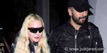 Madonna Meets Up with a Friend for a Late Night Dinner in West Hollywood