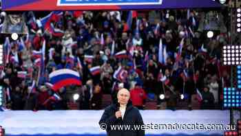 Glitch cuts Putin speech on TV: Kremlin - Western Advocate
