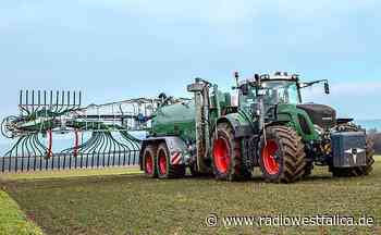 Minden-Lübbecke: Landwirte fahren Gülle aus - Radio Westfalica