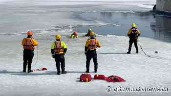 'No ice is safe ice': Ottawa police issue warning about the dangers of thin ice - CTV News Ottawa