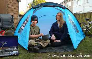 Ashton Wilson camps out to raise cash for homeless veterans - Barrhead News