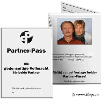 Der Partnerpass- Die Vollmacht für den Ernstfall in Geldbörsengröße - lifePR
