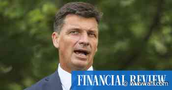 Angus Taylor backs 'green bank' that Tony Abbott tried to kill - The Australian Financial Review
