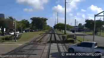 Video Shows Brightline Train Crashing Into Truck in Hallandale Beach