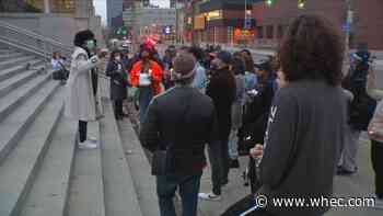 Eviction vigil held Friday