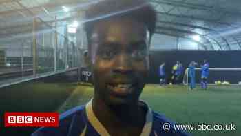 Preston refugee footballers share football and friendship