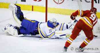 Goaltenders shine in Buffalo Sabres’ 1-0 win against Calgary Flames