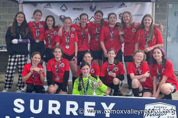 Comox Valley U13 girls win silver in top division at Surrey Mayor’s Cup soccer tourney - Comox Valley Record