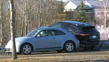 3 injured when driver slammed into Edmonton collision scene - CTV News Edmonton