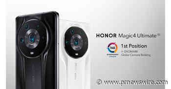 HONOR MAGIC4 ULTIMATE ESTREIA NO TOPO DO RANKING DE CÂMERAS DE SMARTPHONE DO DXOMARK
