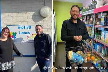 Accrington: Jon Richardson visits organisation for Fareshare UK project