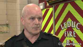 Leduc fire chief resigns after sexual harassment, bullying lawsuit filed against city - Global News