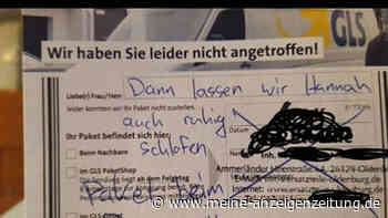 Paket-Ärger? Hier nicht! GLS-Bote reagiert mit wundervollem Zettel auf Hinweis