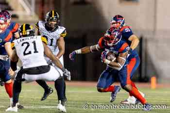 Head-to-head in 2022: Hamilton Tiger-Cats - Montreal Alouettes