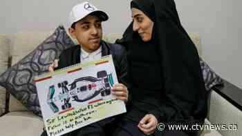 Son of man on Bahrain death row sends Hamilton a new drawing - CTV News