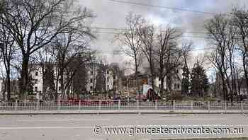 Hundreds trapped under theatre: Ukraine - Gloucester Advocate