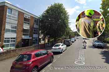 Lewisham: Man and woman escape flat fire