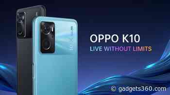 Oppo K10 Specifications Leaked; Tipped to Come With 6.5-Inch LCD Screen, 50-Megapixel Triple Cameras