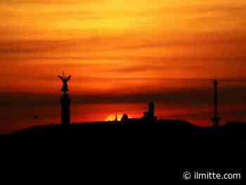 La sabbia del Sahara tinge Berlino di rosso all'alba: ve ne siete accorti? - il Mitte