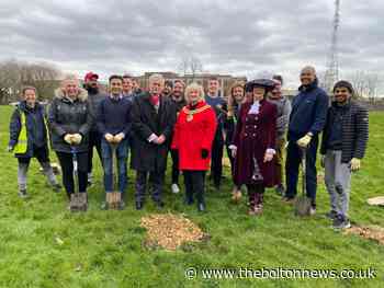 Bolton plants trees in Queen's park to mark Her Majesty's Platinum Jubilee - The Bolton News