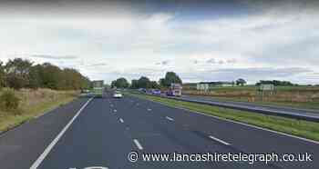 Long delays on M55 towards Blackpool following crash