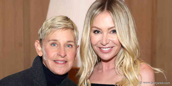 Ellen DeGeneres & Portia de Rossi Couple Up for Star-Studded RH Opening in San Francisco