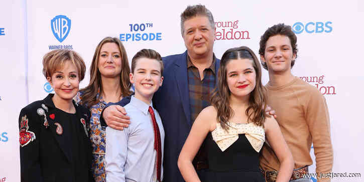 Iain Armitage, Zoe Perry & 'Young Sheldon' Cast Celebrate 100th Episode of the Series!