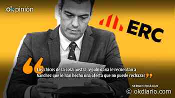 ERC tiene una carta para Sánchez - Okdiario