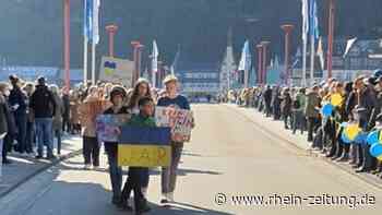 Starkes Zeichen für den Frieden - Kreis Cochem-Zell - Rhein-Zeitung