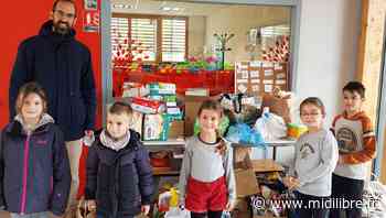 Frontignan : à l'école des Lavandins, on s'est mobilisé pour l'Ukraine - Midi Libre