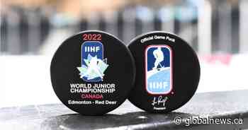 World junior hockey championship rescheduled for August in Edmonton: IIHF