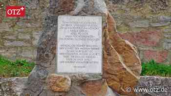 Ein stummer Zeuge in Lobeda mit doppelter Geschichte - Ostthüringer Zeitung