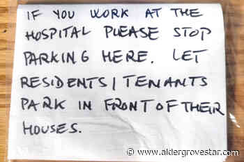 LETTER: Langley nurse chided about parking on public street – Aldergrove Star - Aldergrove Star