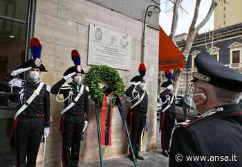 Mafia: stazione Cc Catania intitolata a maresciallo Agosta - Agenzia ANSA