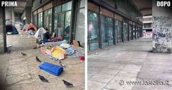 Catania, è polemica per lo sgombero degli homeless: «C'era rischio sanitario». «No, è inumano» - La Sicilia