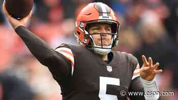 Source: Bills add QB Keenum, 34, from Browns