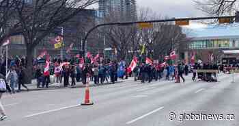 ‘Several arrests’ as protestors and counter-protesters meet in Beltine District
