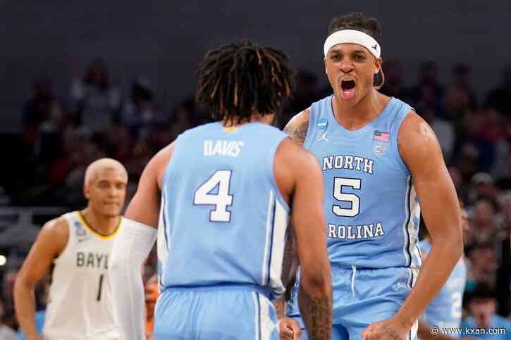 Tar Heels survive ejection, big rally, beat '21 champ Baylor