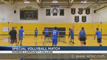 Unique volleyball match helps build camaraderie