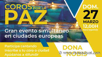 Un Coro por la Paz en pleno centro de Rivas - Rivas Actual