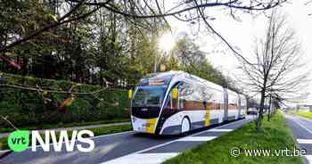 Nieuwe trambus tussen Hasselt en Maasmechelen zal gebruikt worden om naar 't werk te gaan maar ook om te shoppen - VRT NWS