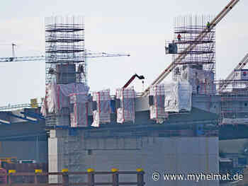 A40 Bau 50 - Die Pylonen wachsen schnell ...... - Duisburg - myheimat.de