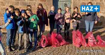 Müllsammelaktion in Hemmingen: Kinder aus Wilkenburger Gemeinde sind am See - HAZ