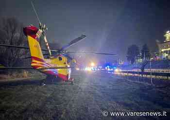 Incidente in autostrada ad Albizzate nella notte, intervengono tre ambulanze e l'elisoccorso - varesenews.it